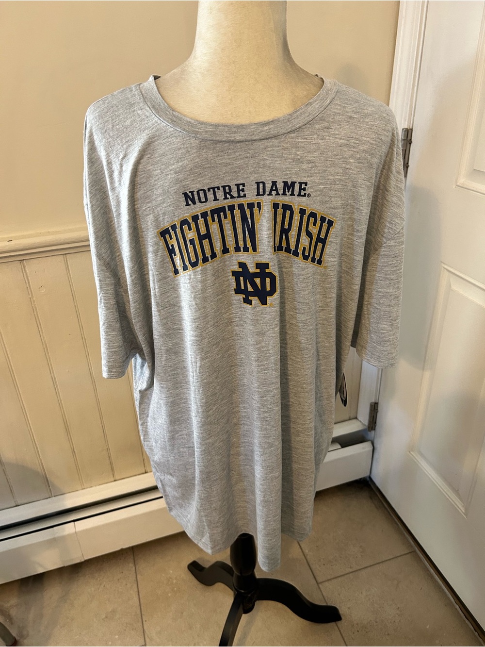 NWT Men’s Notre Dame Fighting Irish Concepts Sport Sleep Shirt/T-Shirt Size XL